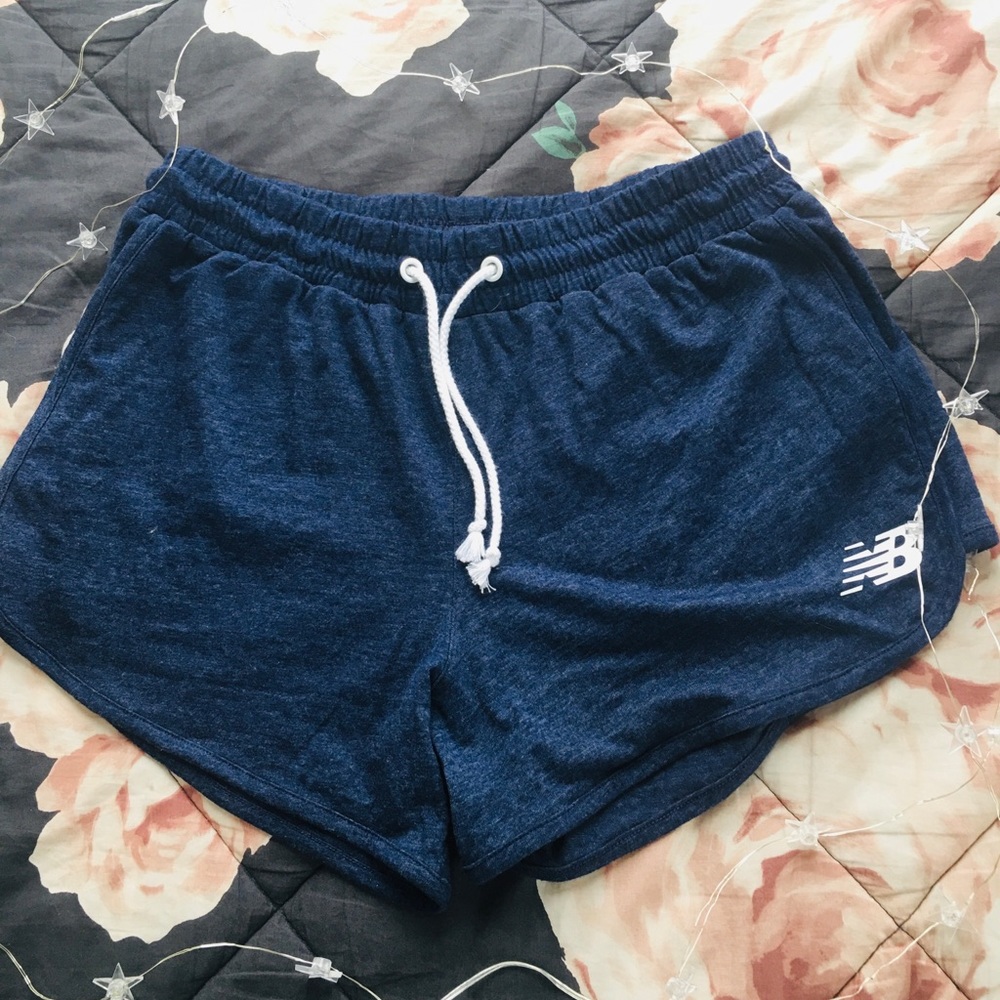 New balance shorts, dark blue! S
